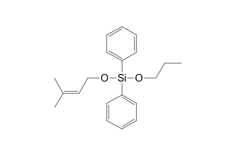 Silane, diphenyl(3-methylbut-2-en-1-yloxy)propoxy-