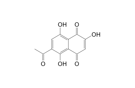 1,4-Naphthoquinone, 6-acetyl-2,5,8-trihydroxy-