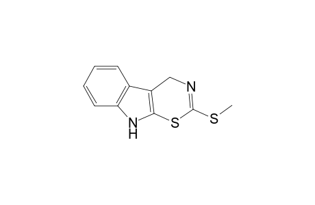 1,3-Thiazino[6,5-b]indole, 4,9-dihydro-2-(methylthio)-