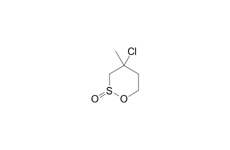 4-Chloro-4-methyl-1,2-oxathiane-2-oxide