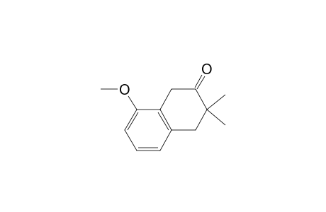 8-methoxy-3,3-dimethyl-1,4-dihydronaphthalen-2-one