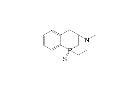 2H-1,5-Methano-4,1-benzazaphosphocine, 3,4,5,6-tetrahydro-4-methyl-, 1-sulfide