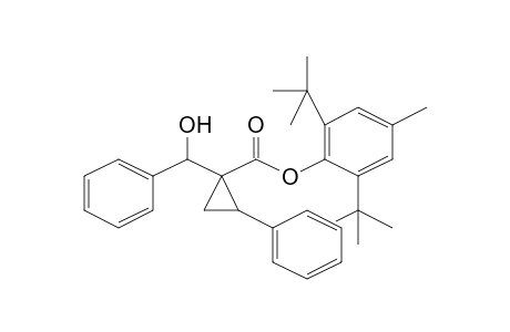 Cyclopropanecarboxylic acid, 1-(hydroxyphenylmethyl)-2-phenyl-, 2,6-bis(1,1-dimethylethyl)-4-methylphenyl ester