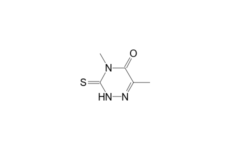 1,2,4-Triazin-5(2H)-one, 3,4-dihydro-4,6-dimethyl-3-thioxo-