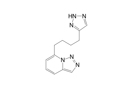 7-[4-(2H-triazol-4-yl)butyl]triazolo[1,5-a]pyridine