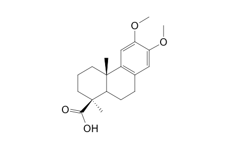12,13-dimethoxypodocarpa-8,11,13-trien-19-oic acid