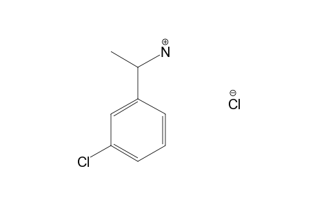 m-chloro-alpha-methylbenzylamine, hydrochloride