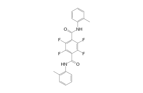 2,3,5,6-tetrafluoro-1-N,4-N-bis(2-methylphenyl)benzene-1,4-dicarboxamide