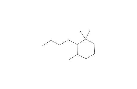 Cyclohexane, 2-butyl-1,1,3-trimethyl-