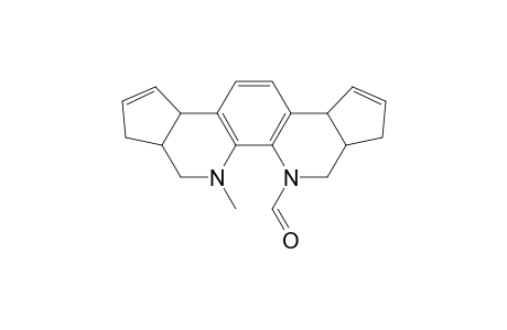 N-Methyl,N'-formyl-3,3a,4,5,6,7,7a,8,10a,12b-decahydrodicyclopenta[c,i][1,10]phenanthroline