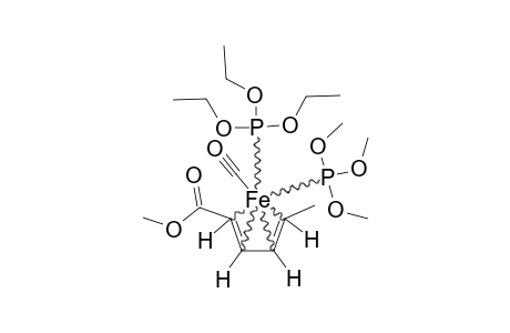 CARBONYL-[2-5-ETA-(METHYL-(2E,4E)-HEXA-2,4-DIENOATE)]-(TRIETHOXYPHOSPHINE)-(TRIMETHOXYPHOSPHINE)-IRON;ISOMER-#1