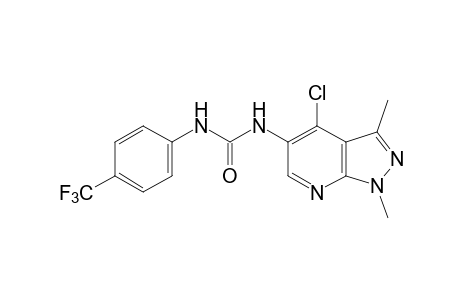 1-(4-chloro-1,3-dimethyl-1H-pyrazolo[3,4-b]pyridin-5-yl)-3-(alpha,alpha,alpha-trifluoro-p-tolyl)urea