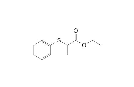 2-(Phenylthio)propanoic acid ethyl ester