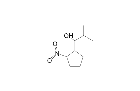 CYCLOPENTANEMETHANOL, alpha-(1-METHYLETHYL)-2-NITRO-, [1alpha(S*),2alpha]-