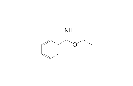 Benzenecarboximidic acid, ethyl ester