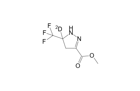 3-Methoxycarbonyl-5-deuterio-5-trifluoromethyl-pyrazoline-2