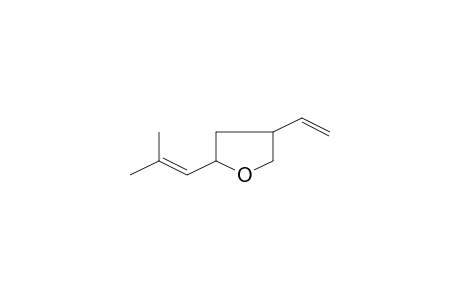 2-(2-Methyl-1-propenyl)-4-vinyltetrahydrofuran