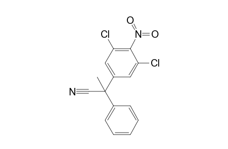 1-Cyano-1-phenyl-1-(3,5-dichloro-4-nitrophenyl)ethane