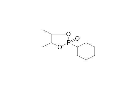 1,3,2-Dioxaphospholane, 2-cyclohexyl-4,5-dimethyl-, 2-oxide