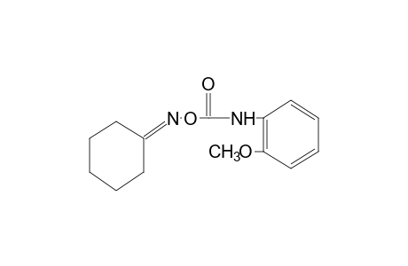 cyclohexanone, O-[(o-methoxyphenyl)carbamoyl]oxime