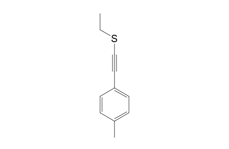 (4-Methylphenyl)ethynyl Ethyl Sulfide
