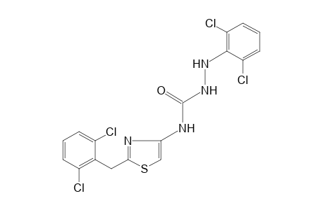 1-(2,6-dichlorophenyl)-4-[2-(2,6-dichlorobenzyl)-4-thiazolyl]semicarbazide