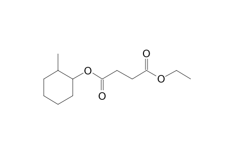 Succinic acid, ethyl 2-methylcyclohexyl ester