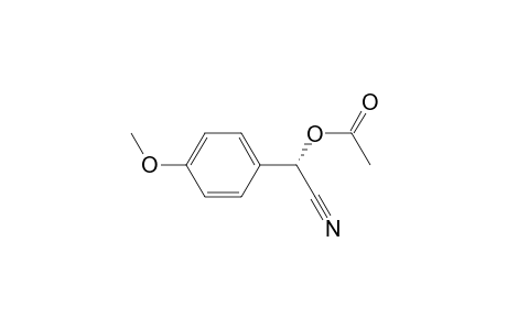 (S)-(+)-Acetoxy-(4-methoxy-phenyl)-acetonitrile