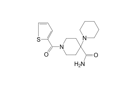 1'-(thiophene-2-carbonyl)-[1,4']bipiperidinyl-4'-carboxylic acid amide