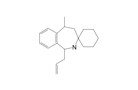 1-Allyl-5-methyl-1,2,4,5-tetrahydrospiro[benzo[C]azepine-3,1'-cyclohexane]