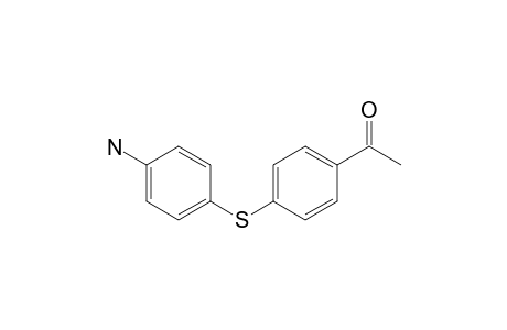 1-[4-[(4-Aminophenyl)thio]phenyl]ethanone