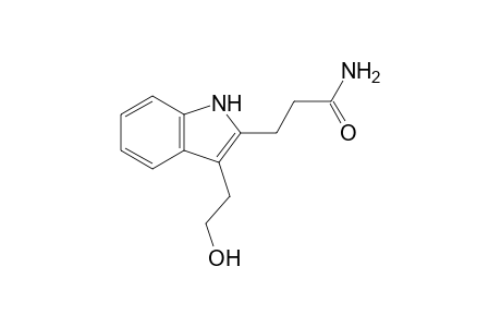 3-[3-(2-Hydroxy-ethyl)-1H-indol-2-yl]-propionamide