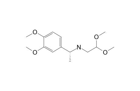 N-[1-(3,4-dimethoxyphenyl)ethyl]-2,2-dimethoxyethanamine