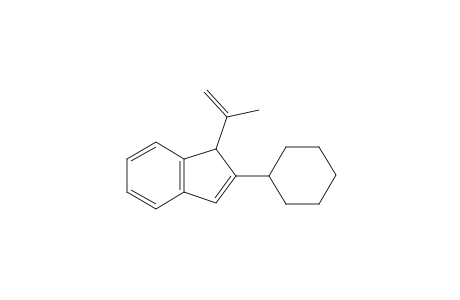 2-Cyclohexyl-1-(prop-1-en-2-yl)-1H-indene