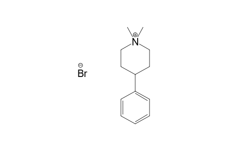 Piperidinium, 1,1-dimethyl-4-phenyl-, bromide