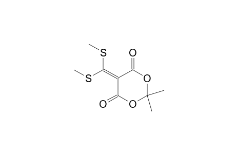 5-(DI-METHYLTHIO-METHYLENE)-2,2-DIMETHYL-4,6-DIOXO-1,3-DIOXANE