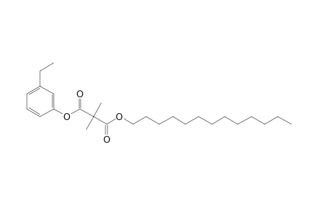 Dimethylmalonic acid, 3-ethylphenyl tridecyl ester