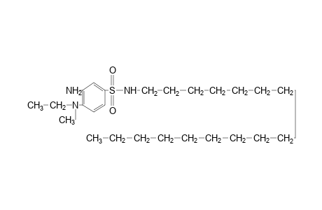 3-amino-4-(diethylamino)-N-octadecylbenzenesulfonamide