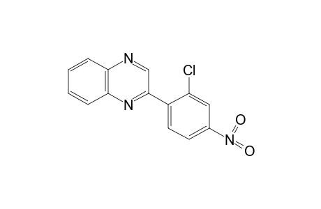 2-(2-chloro-4-nitrophenyl)quinoxaline