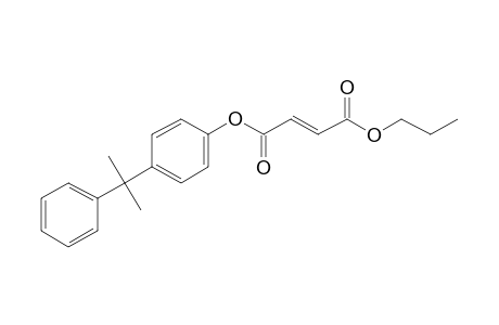 Fumaric acid, 4-(2-phenylpropyl-2)phenyl propyl ester