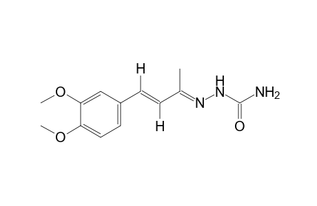 trans-4-(3,4-dimethoxyphenyl)-3-buten-2-one, semicarbazone