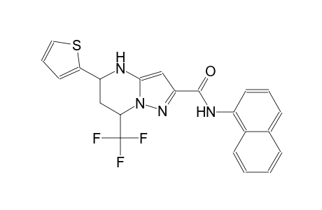 N-(1-naphthyl)-5-(2-thienyl)-7-(trifluoromethyl)-4,5,6,7-tetrahydropyrazolo[1,5-a]pyrimidine-2-carboxamide