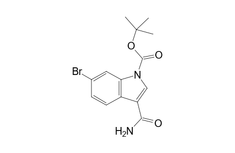 6-Bromo-1-tert-butoxycarbonylindole-3-carboxamide