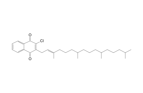 2-Chloro-3-[(2E)-3,7,11,15-tetramethyl-2-hexadecenyl]naphthoquinone