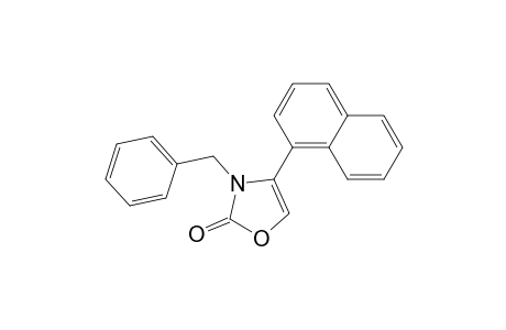 2(3H)-Oxazolone, 4-(1-naphthalenyl)-3-(phenylmethyl)-