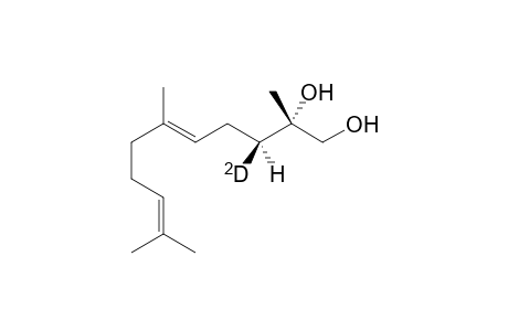 [3-2H]-(3S,5E)-2,6,10-Trimethylundeca-5,9-dien-1,2-diol