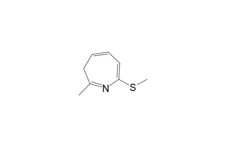 2-Methylsulfanyl-7-methyl-6H-azepine