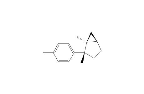2-exo,-1,2-Dimethyl-4-(4-methylphenyl)bicyclo[3.1.0]hexane (epicycloaurene)