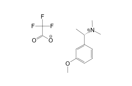 (1S)-1-(3-Methoxyphenyl)-N,N-dimethylethylamine-trifluoroacetic-acid-salt