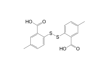 2,2'-Dithio-bis(5-methyl-benzoic acid)